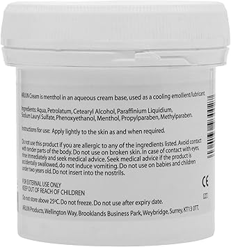 Arjun 1 Menthol Aqueous Cream 500g white - Image 3