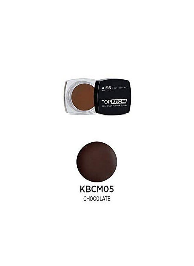 kiss new york Kiss New York Professional Top Brow Eyebrow Cream (KBCM05 - Chocolate)  - Image 3