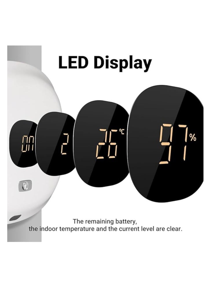 KASTWAVE Wall Mounted Automatic Foam Soap Dispenser Bathroom Smart Washing Hand Machine USB Charging Touchless LED Display Soap Dispenser - Image 4