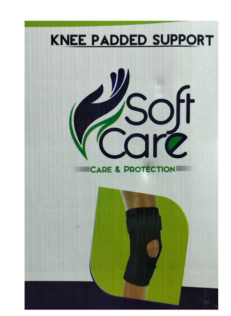 Padded knee support L