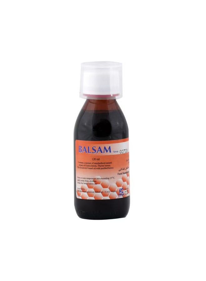 SIGMA BALSAM SUGAR FREE SYRUP 120ML - Image 2