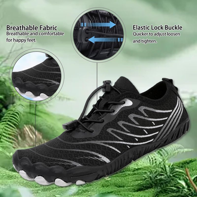 ELETON Hike Barefoot Shoes Womens Men Footwear,Pro-Healthy&Non-Slip Water Shoe for Women Men, Wide Toe Running Shoes Boots Sneakers Unisex - Image 3