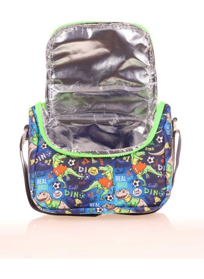 KAUKKO - Kids Lunch Box Fast Dinosaur L7169 - Image 1