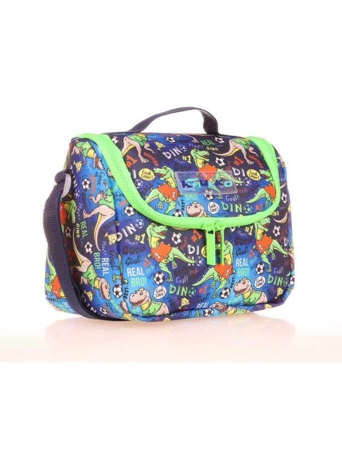 KAUKKO - Kids Lunch Box Fast Dinosaur L7169 - Image 1