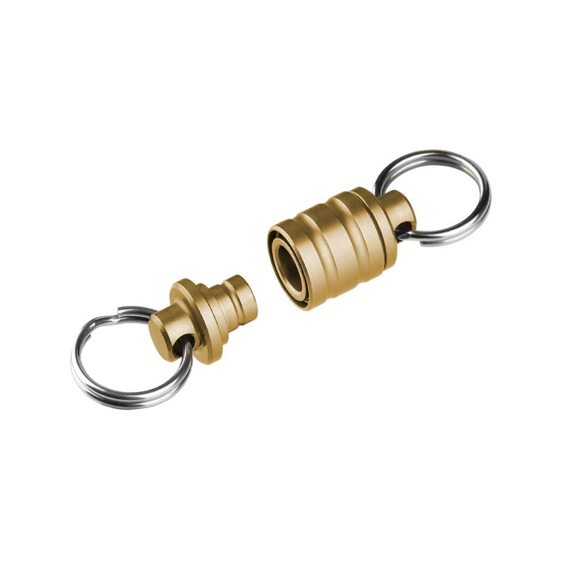 OKNIFE Otacle R1 Brass Magnetic Keychain Connector, Esay Detachable Key Ring, Quick Release EDC Accessory for Outdoor - Image 1