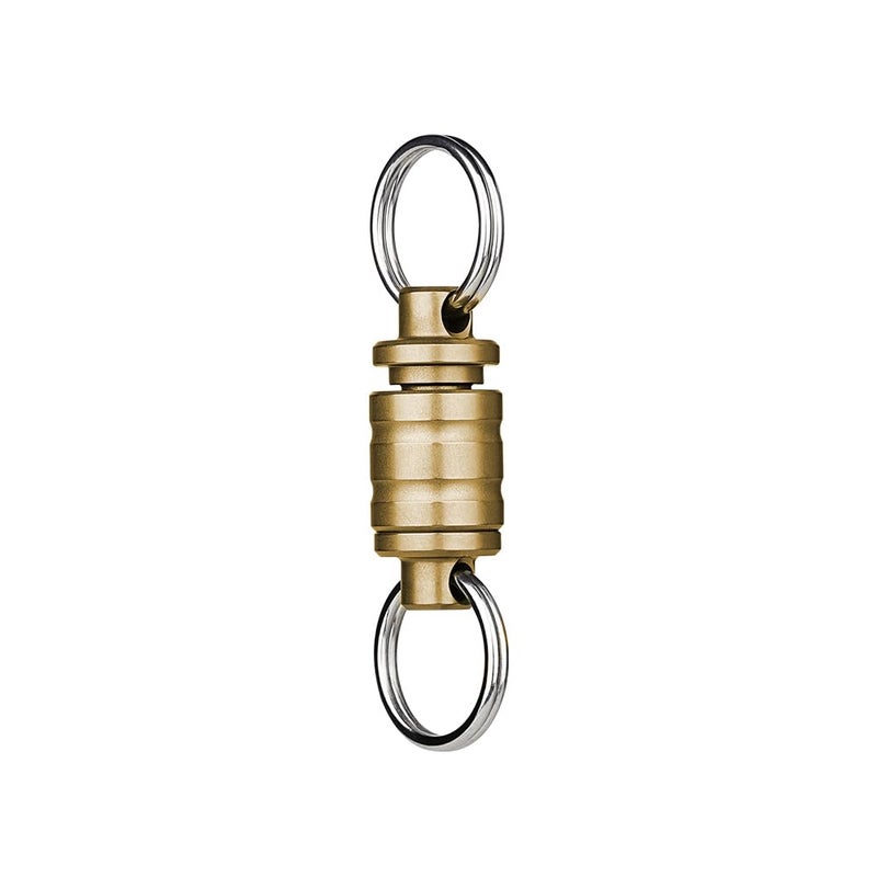 OKNIFE Otacle R1 Brass Magnetic Keychain Connector, Esay Detachable Key Ring, Quick Release EDC Accessory for Outdoor - Image 2