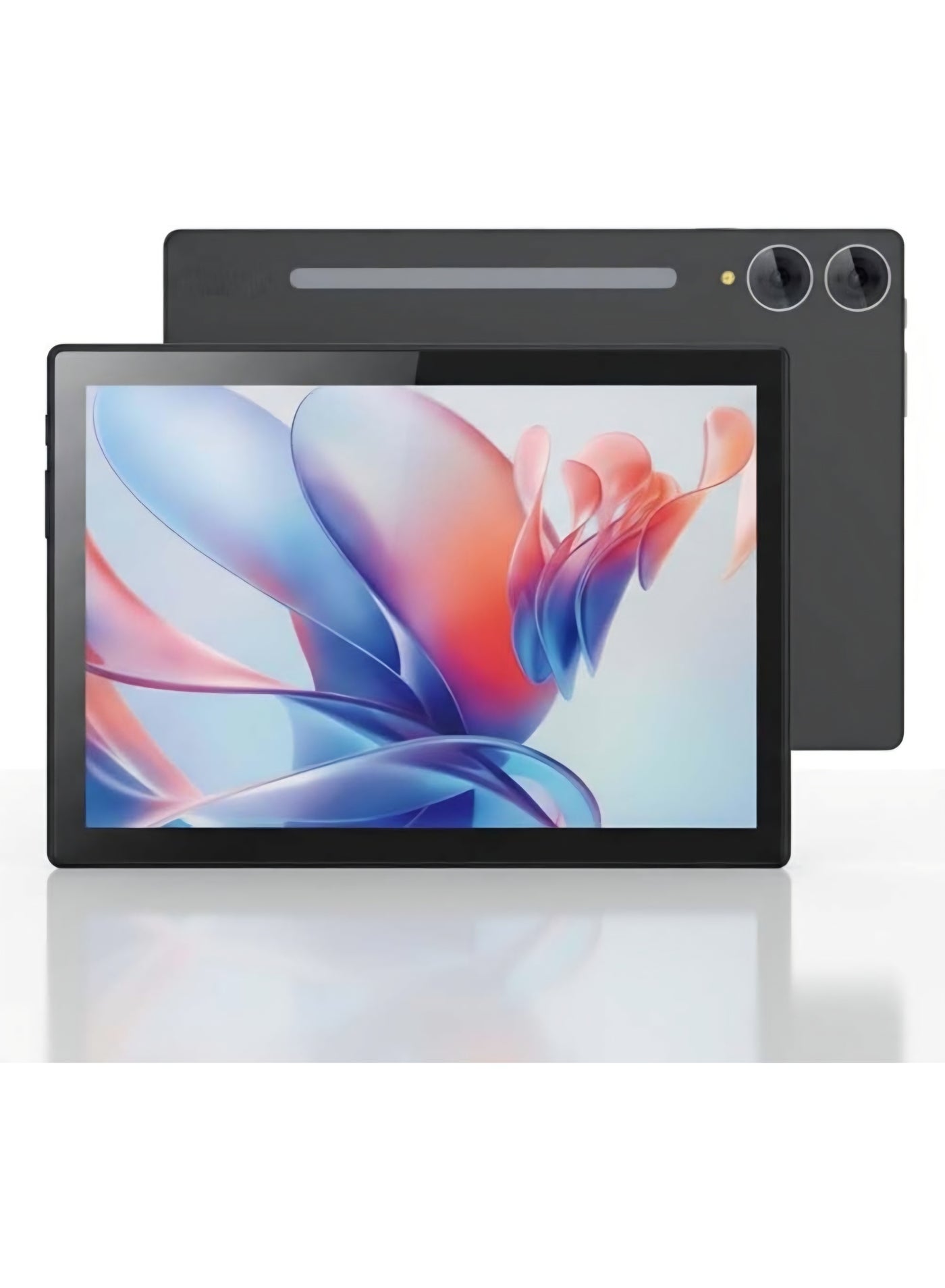 Tab 91 Tablet, 10.1-Inch Display, 1280x800 Resolution, Quad Core 1.8GHz Processor, 8GB RAM, 512GB ROM, 6000mAh Battery, 4G SIM Support - Gray