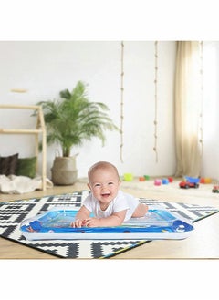 GROIC Inflatable Tummy Time Mat Play Mat Premium Baby Water Mat for Infants Toddlers is Neutral Funny Play Activity Center for Stimulation Growth Sensory Development as Baby Girl Boy Toys  - Image 3