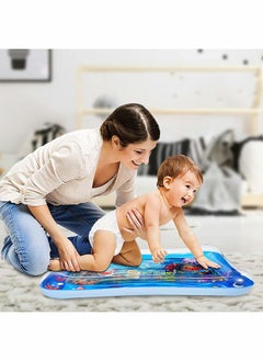 GROIC Inflatable Tummy Time Mat Play Mat Premium Baby Water Mat for Infants Toddlers is Neutral Funny Play Activity Center for Stimulation Growth Sensory Development as Baby Girl Boy Toys  - Image 4