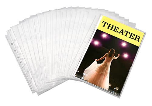 2Fold Sheet Protectors for Broadway Play Program and Theater Programs - 25 Custom Sheet Protectors Fits The Older 9 x 6 Playbills (6.25 x 9.25 Program Protectors (25 Pack)) - Image 5