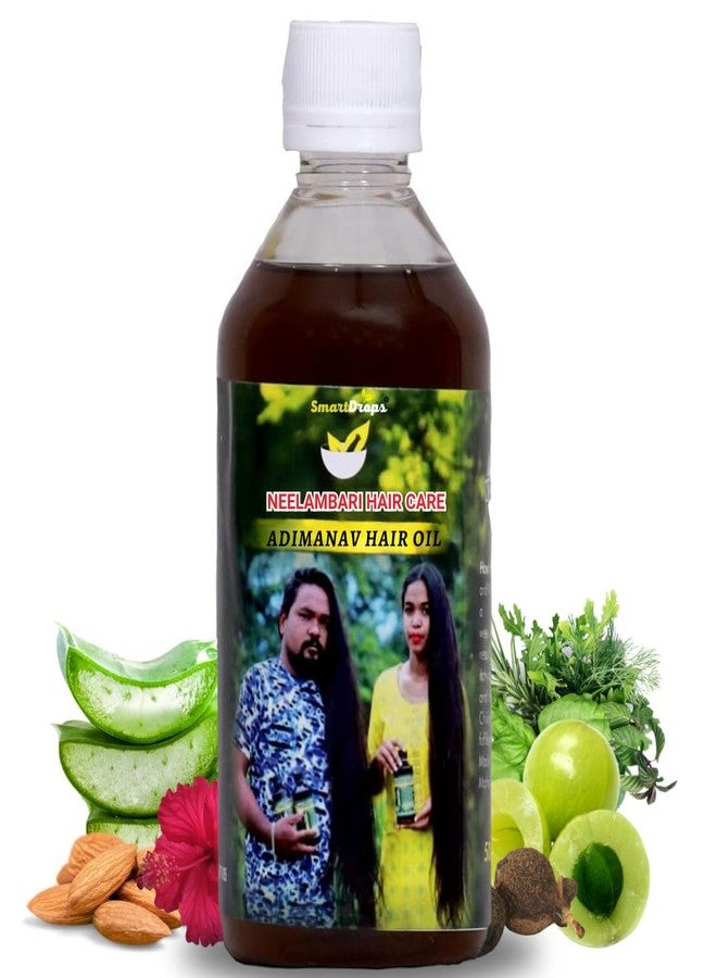 Smartdrops Adimanav Neelambari Herbal Hair Oil | Original Adimanav Hair Oil For Women And Men 100ml - Image 1