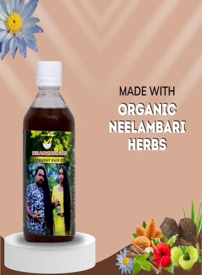 Smartdrops Adimanav Neelambari Herbal Hair Oil | Original Adimanav Hair Oil For Women And Men 100ml - Image 5