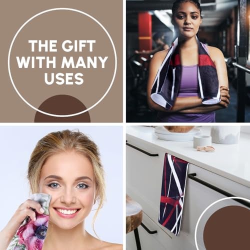 3DROSE 3D Rose TWL_120271_1 Softball Close-Up Photography Print - Yellow & Red Soft Ball for Sporty Sport Fans Team Players Towel, 15 x 22 - Image 3