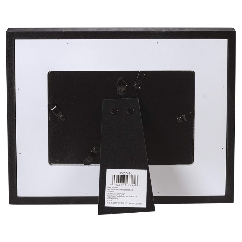 Malden International Designs 4x6 Grandkids Script Sentiments Picture Frame Grandkids Are The Greatest Gift Your Heart Will Ever Know White MDF Wood Frame Raised Black Outer Wood Moulding - Image 5