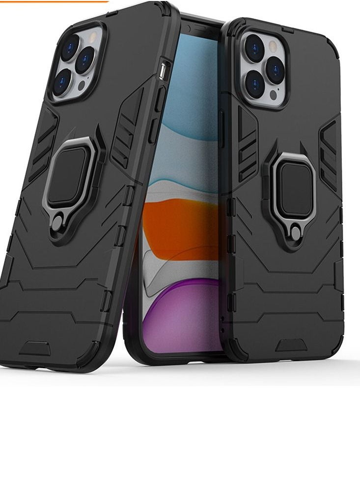 BIBERCAS Suitable For Iphone Solid Color Simplicity Bracket Hidden Bracelet Anti Falling Phone Shell 