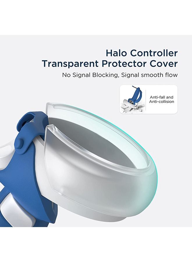 KIWI design Controller Grips Cover with Battery Opening Adjustable with Knuckle Straps Suitable for Large Hands Compatible with META Quest 2 - Image 5