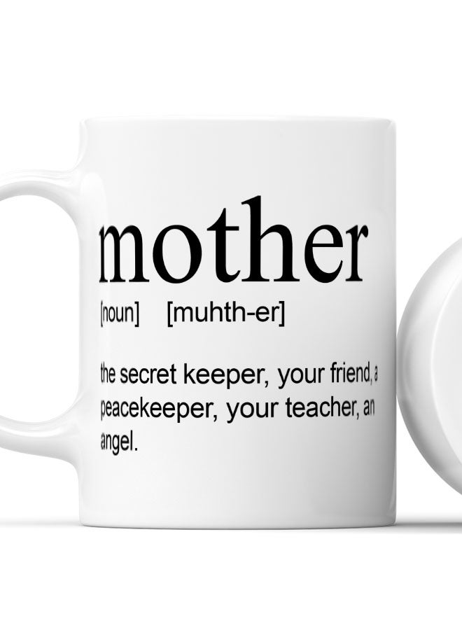 LIT Coffee Mug Mother's Day GiftsWhite Mug Funny Mother defination Gift for Mom - Image 2