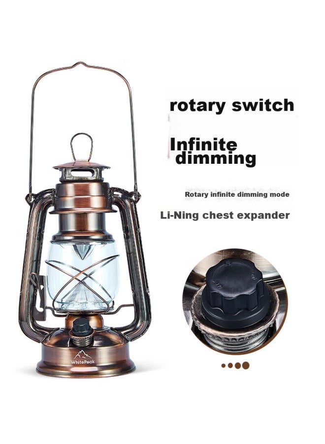 WhitePeak Whitepeak Outdoor Camping Light, Campsite Light, Retro Horse Lantern, Tent Light, Portable Light, Illumination Light, Rechargeable Model With 7-hour Battery Life  - Image 4