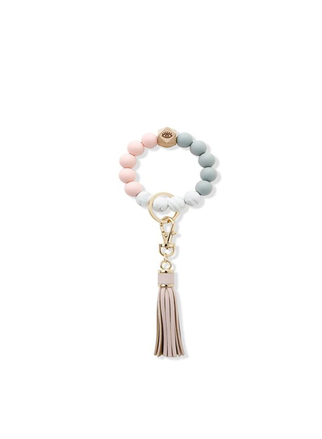 نيبمينينت شرابة مفتاح سلسلة سوار الوردي - Image 1