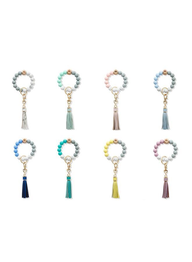 نيبمينينت شرابة مفتاح سلسلة سوار الوردي - Image 4