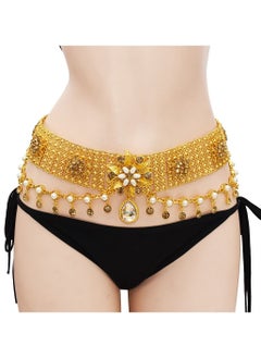 Women's Fashion Gold Waist Chain Ethnic Style Waist Chain Pearl Tassel Flower Bohemian Wide Waist Chain - pzsku/ZBE01E37949B048EEC26CZ/45/_/1686207347/07709c23-561b-4752-8eb8-d93e63bd2a2a