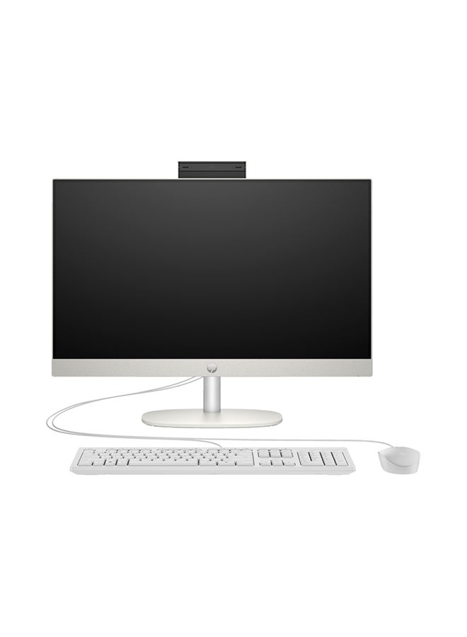 HP كمبيوتر ProOne 240 G10 الكل في واحد مع شاشة 23.8 بوصة بدقة Full HD (1920X1080)، معالج Intel Core i7-1355U/ذاكرة RAM سعة 16GB DDR5/قرص SSD سعة 512GB/نظام DOS (بدون ويندوز) - Image 1