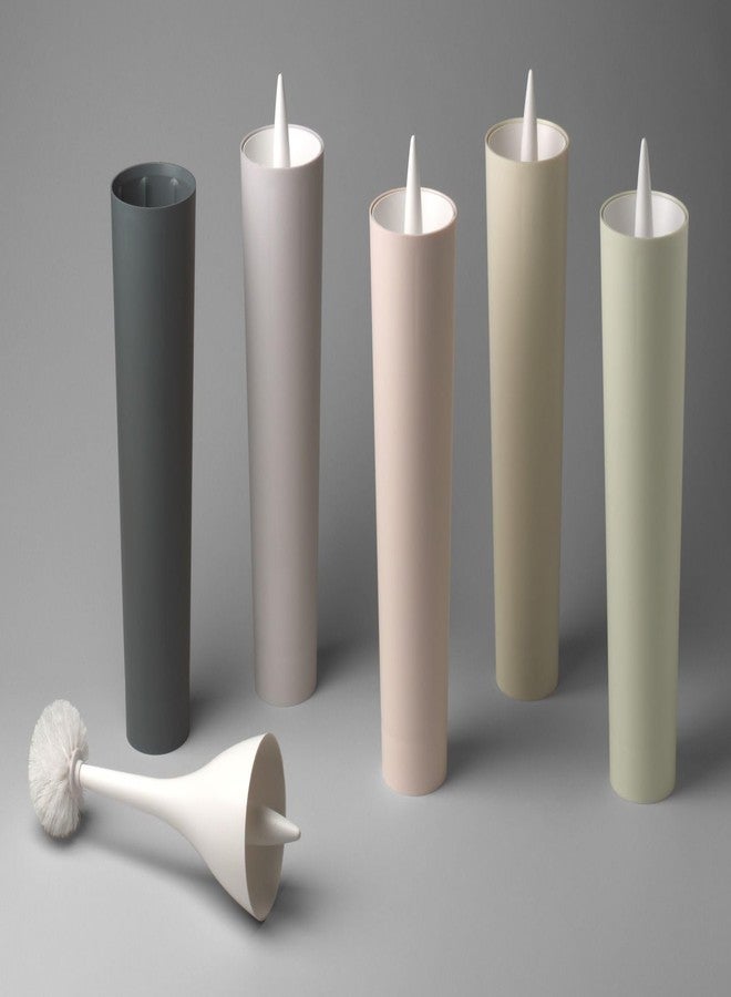 Heller Excalibur Toilet Brush by Philippe Starck - Iconic, Modern Hellerware Design - Durable, Recycled Polypropylene - Sword-Like Handle & Brush - MoMA-Featured Bathroom Accessory (Light Grey) - Image 4