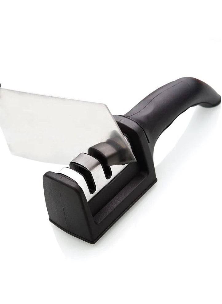 HEXABEX - Professional 3 Stages Knife Sharpener Black - Image 1