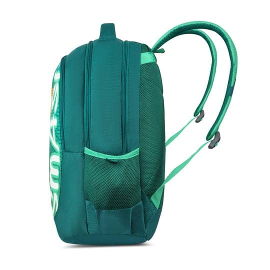Skybags Casual Backpack 30L with 3 Spacious Compartments, File Sleeve & Organizer with Keyholder | Green | Squad - Image 3