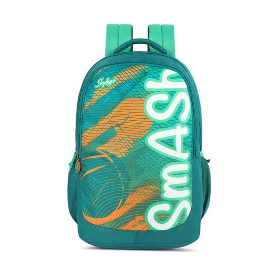 Skybags Casual Backpack 30L with 3 Spacious Compartments, File Sleeve & Organizer with Keyholder | Green | Squad - Image 1