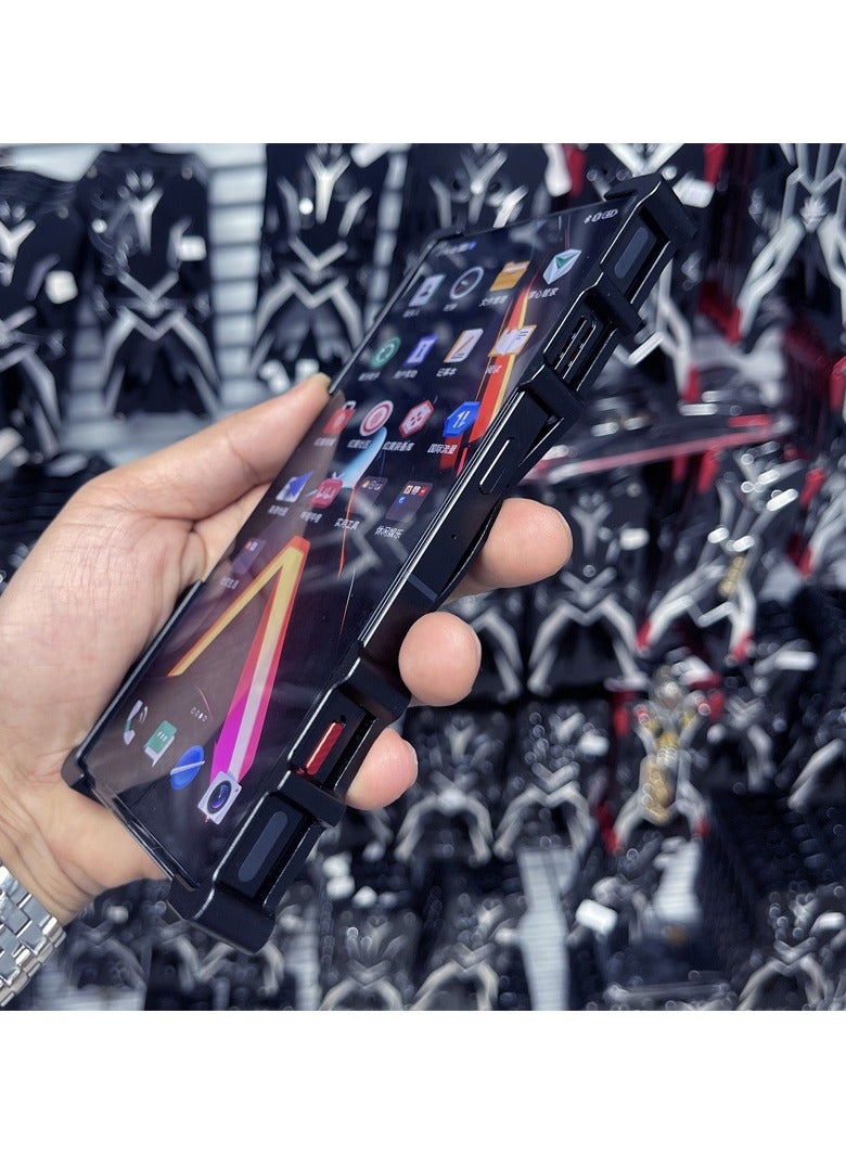 general Metal Case Compatible with Nubia red magic 10 pro, Premium Aluminum Cool Gear Style Shockproof case with Kickstand Rotatable Magnetic Holder - Image 3