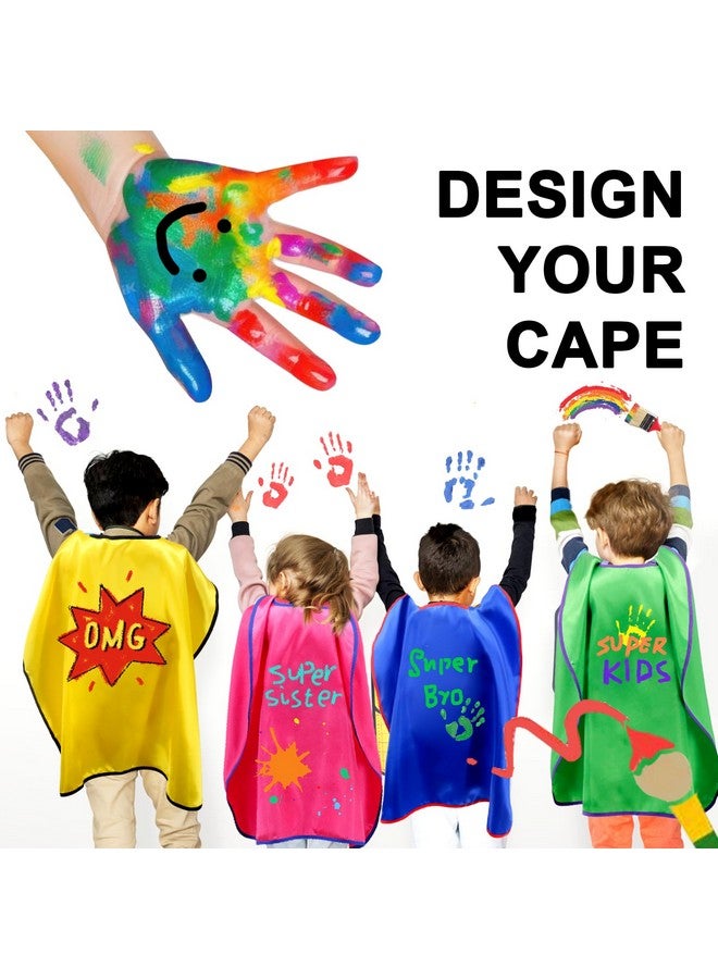 iROLEWIN Superhero-Capes for Kids Bulk 20 Pack Superhero Party Favors Toddler Dress-up Halloween Group Costumes Pretend Play - Image 5