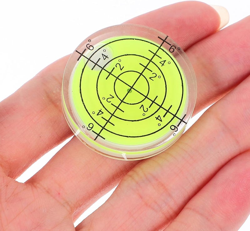 KICHOUSE 4pcs Mini Bubble Level Compact Spirit Level Small Measuring Tool 32x7mm for DIY Layout Picture Hanging and Bathroom Gauge - Image 3
