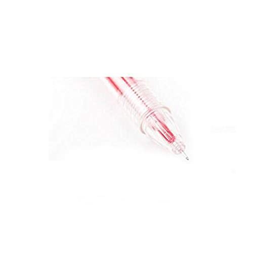 BEMLP Gel Pen 0.35mm Red Ink Pen Maker Pen School Office student Exam Writing Stationery Supply Technical Pens 12 Pcs/Set (Red) - Image 3