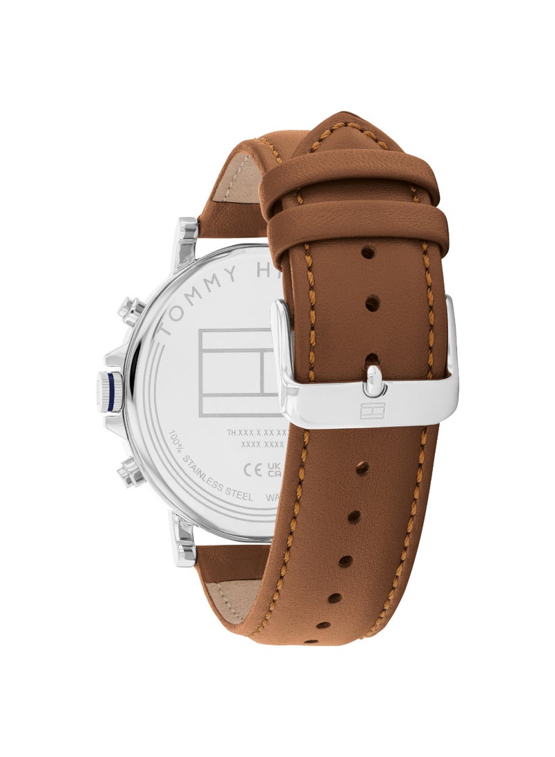 TOMMY HILFIGER Round Analog Men's Parchment Case Watch - 1792143  - Image 3