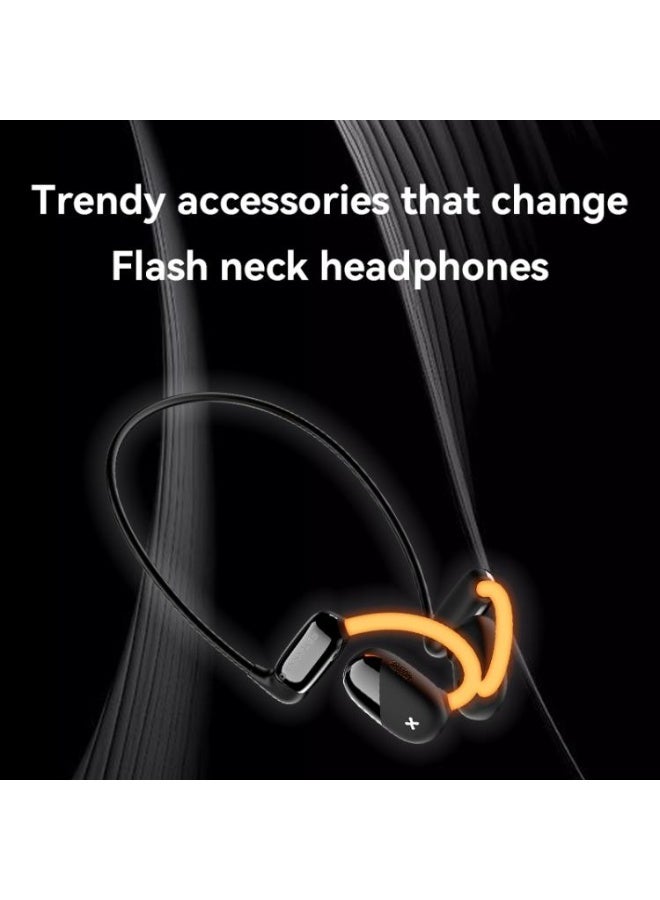 D MOOSTER Dmooster D72 OWS Bluetooth Earphones – Open-Ear Design with LED Lights, ANC Noise Reduction, Bluetooth 5.4, and Smart Touch Control - Image 4