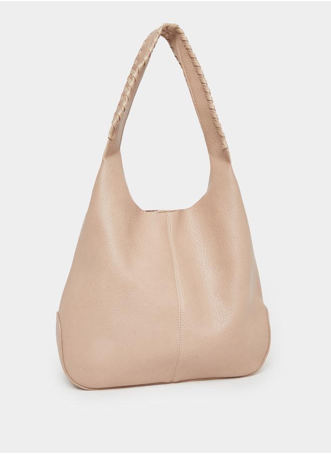 Styli Styli Solid Tote Bag with Zip Closure  - Image 1