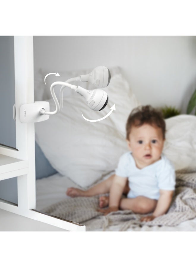 Chillax Giraffe Pro Max Dual-Mode Baby Monitor System, 5" Baby Monitor with 1080p HD 360° Pan View Camera, Mood Light Sleep Trainer, Wi-Fi & App Control, Long Range, Night Vision - Image 3