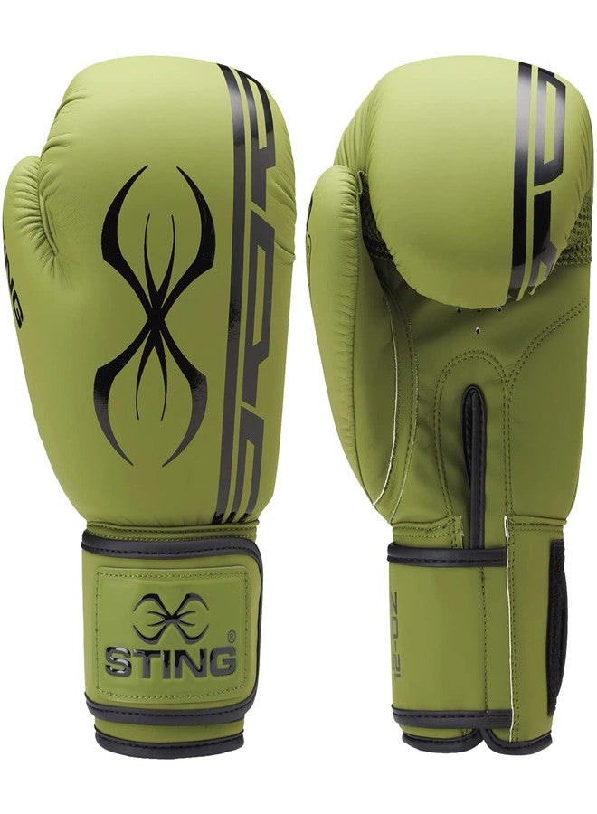 Sting Olympics Sponsor - Armaplus Boxing Gloves | for Competition & Training [Khaki, 16oz] - Image 1