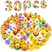 Diteryy 30 Pack Easter Rubber Ducks23 Inch Bulk Floater Ducks for Ducking Assortment Rubber Duckies for Kids Baby Bath ToysBirthday Gifts Party Favors Summer Beach Pool Activity Toys - Image 2