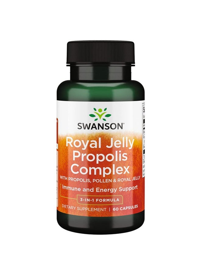 Swanson Ultra - Swanson Royal Jelly Propolis Complex 60 Capsules - Image 1