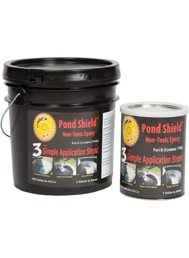 Pond Armor SKU-CLEAR-3GA Non-Toxic  Epoxy Paint, 3-Gallon, Clear  - Image 2
