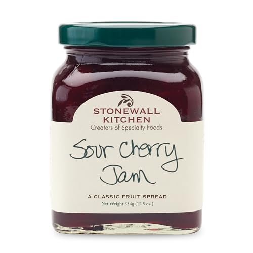Stonewall Kitchen Sour Cherry Jam Sour Cherry Preserves 125 Ounces - Image 1
