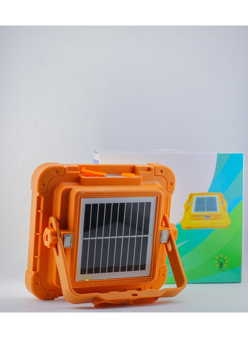 Generic Title: Solar LED Street Light (IP66) - Wireless Outdoor Floodlight with 336 LEDs, Automatic Dusk-to-Dawn Illumination & USB-C Charging - Ideal for Gardens, Pathways, Garages, Farms & More  - Image 2