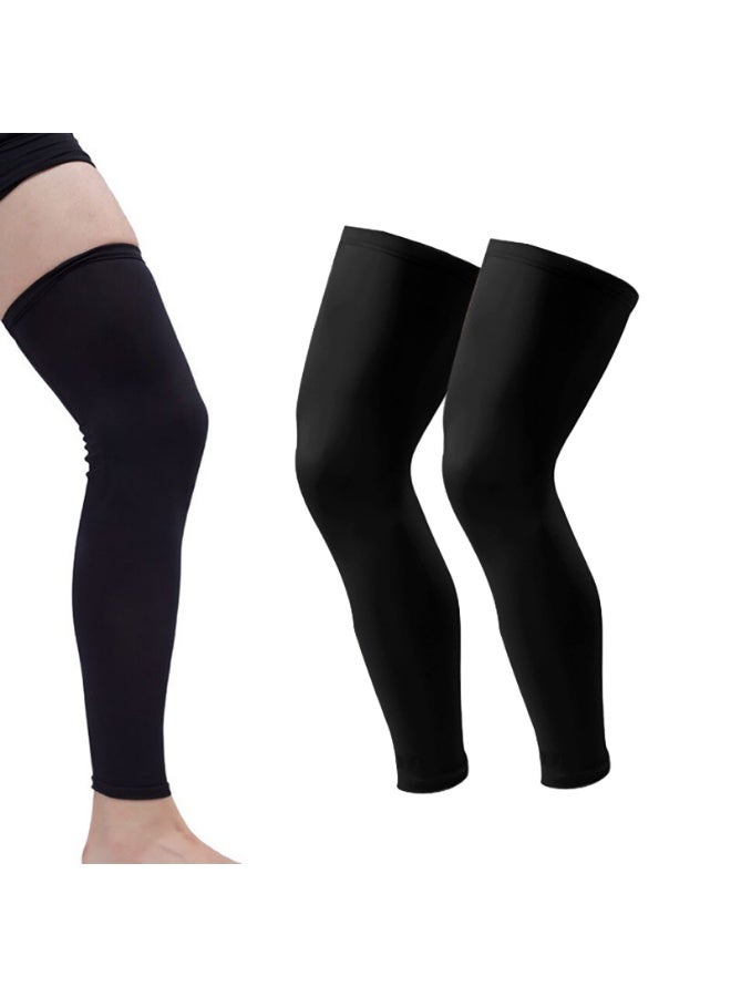 2PCS Sports Running Knee Pad for Basketball Cycling Running,L - Image 1