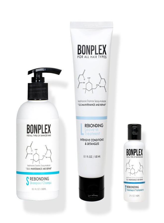 Bonplex Rebonding Daily Duo | For All Hair Types | Damage and Dry Hair | Strengthens and Protects | Hair Restore and Bonding Repair - Image 1