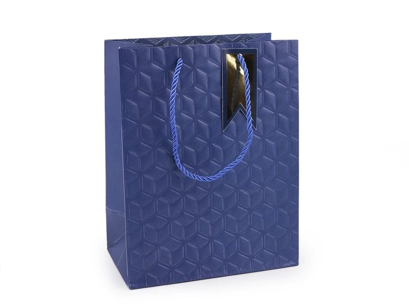 SHOPECOM Proffesional Bag Designer Gift Paper Bags for Return Gifts Carry Bags for Presents Weddings Birthday and Corporate Events Luxury Packaging and All Celebration Parties (Pack of 4) - Image 4