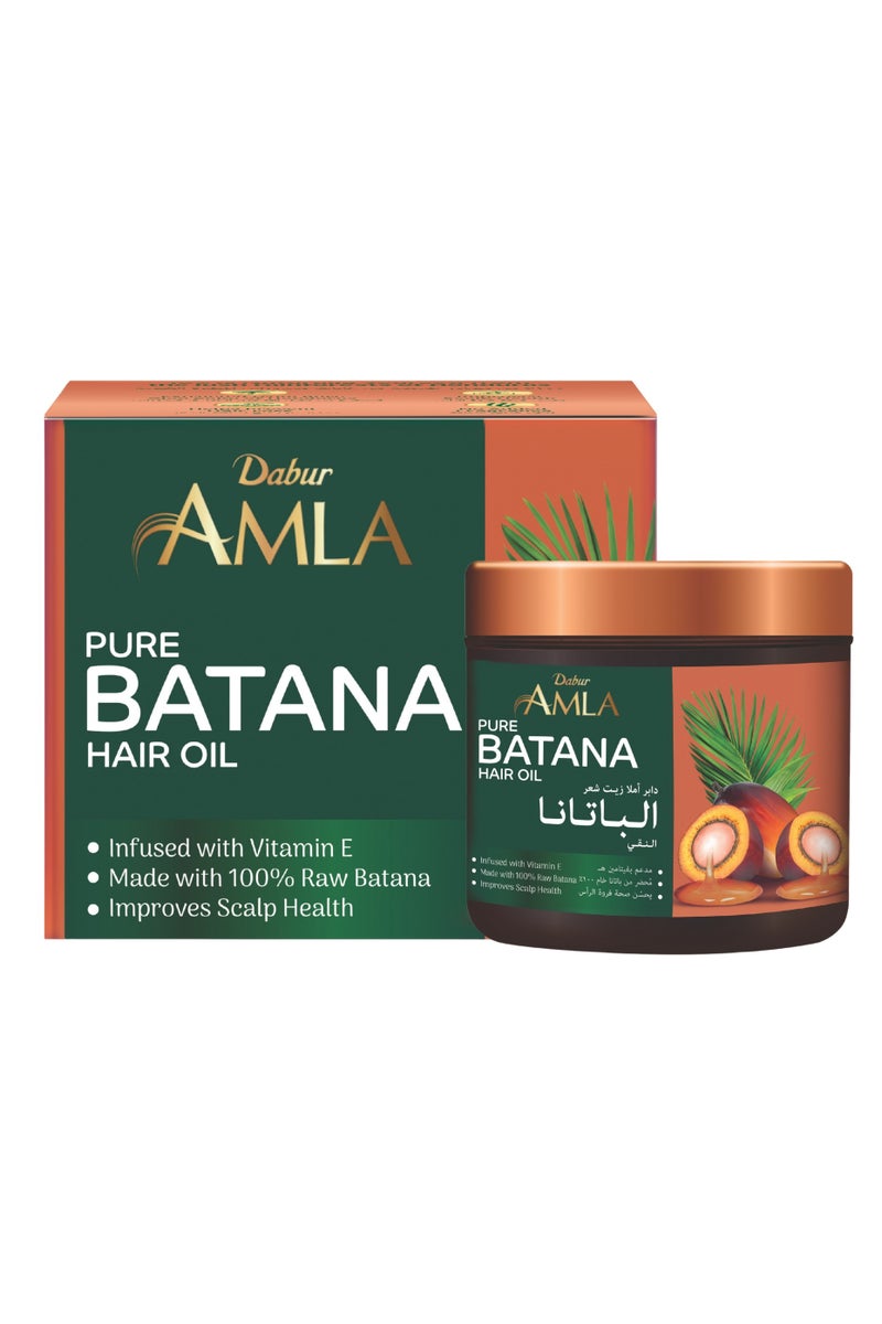 دابر زيت دابر أملا 100% خام باتانا – 120 جرام | يعزز نمو الشعر، ويمنع تساقط الشعر ورققه، ويحسن النعومة ويعزز اللمعان | باتانا طبيعية وغير مكررة ونقية | مصدرها أخلاقيا من هندوراس | مناسب لأي نوع شعر | للنساء والرجال - Image 1