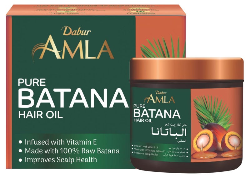 دابر زيت دابر أملا 100% خام باتانا – 120 جرام | يعزز نمو الشعر، ويمنع تساقط الشعر ورققه، ويحسن النعومة ويعزز اللمعان | باتانا طبيعية وغير مكررة ونقية | مصدرها أخلاقيا من هندوراس | مناسب لأي نوع شعر | للنساء والرجال - Image 1