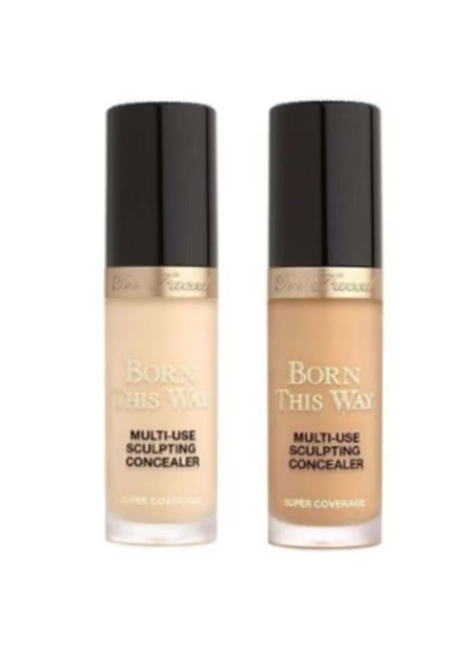 Too FacedCosmetics Too Faced Concealer Vanilla + Too Faced Concealer Warm Sand - Image 1